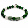 Pulsera Andalucía Verde y Blanca
